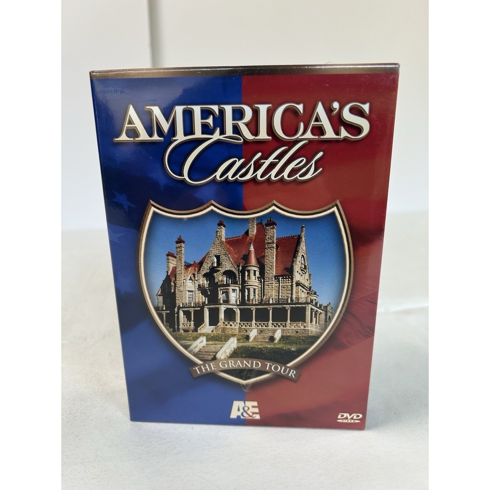 AMERICA'S CASTLES THE GRAND TOUR Mar-a-Lago Newport Gold Coast Homes DVD Set NEW